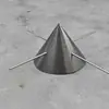 Pantalla de secadora de plástico tolva de descarga de horno filtro de malla tipo tolva acero inoxidable secado de material de horneado accesorios red inferior