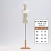 Maniquí Femenino de Medio Cuerpo Tienda de Ropa Maniquí Soporte de Exhibición con Cabeza Maniquí de Ventana para Ropa de Mujer Maniquí de Cuerpo Completo