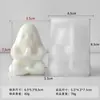 Jiahuimei Halloween Diabo Abóbora Gesso Aromaterapia Molde DIY Halloween Fantasma Vela Molde de Silicone