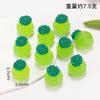 Paisaje en Miniatura Simulación Frutas Luminosas Verduras Comida Juguete Figura de Resina Pinza para el Cabello Decoración DIY Accesorios Figura Pequeña Tridimensional