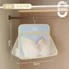 Bolsa de almacenamiento colgante para ropa interior, bolsa colgante mágica para guardar calcetines, organizador de calcetines de pared para armario de dormitorio estudiantil