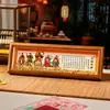 Decorações de Altar Atraentes para a Sorte, Enfeites Culturais e Criativos de Templo, Porta-Retratos de Alto Padrão, Presentes de Mesa em Lingote, Decorações para Estação de Trabalho de Escritório, Oferendas
