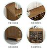 Simple Moderno Recibidor Gran Capacidad Puerta de Entrada Gabinete de Entrada Almacenamiento Zapatero Multicapa a Prueba de Polvo Zapatero Integrado con Puerta Duradero