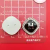 Pajarita de Diamantes de Imitación Coloridos Galvanizados Corazón Cereza Estrella Accesorios de Plástico DIY Funda de Teléfono Pasador Accesorios para Zuecos