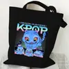 Bolsa de Lona Estampada de Moda Trendy de Dibujos Animados Anime 35*40 Bolsa Tote Ecológica Gran Capacidad Dropshipping 0821
