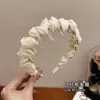 Faixa de Cabelo Alta para Sair, Faixa de Cabelo Versátil Antiderrapante Dentada, Novo Modelo 2026, Presilha de Cabelo Elegante de Alta Qualidade