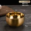 Tazón de Acero Inoxidable 304 Estilo Coreano Doble Capa Aislamiento Térmico Cantina Escolar Estudiante Tazón de Arroz Comercial Engrosado Anti-caída para Niños Tazón para Sopa