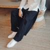 Otoño 2023 Nuevo estilo chino para hombre pantalones casuales retro de algodón y lino talla grande holgados deportivos culottes pantalones traje Tang