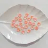 Flores Pequeñas Bicolor con Borde Dorado y Plateado y Brillo Metálico, Brillan en la Oscuridad, Materiales Hechos a Mano para DIY, Pasador de Pelo, Accesorio para el Cabello, Accesorios para Ramilletes