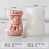 Jiahui Mei Vela Aromática de Papai Noel para Árvore de Natal Molde de Silicone Em Estoque