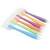 Espátula de silicone translúcida de uma peça, espátula grande para bolo, utensílios para assar, utensílios para bolo, utensílios de silicone para assar