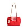 Bolso de Hombro para el Trabajo Nuevo Bolso de Axila Bloque de Color Bolso de Hombro Pequeño Cuadros Negros Bolso de Mujer Bolso de Mano para Guardar Lindo