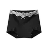 Cuecas Boxer Femininas Novas Cintura Média Estendida Algodão Puro Antibacteriano Crotch Estilo Ballet Controle da Barriga Cuecas Cobrindo o Quadril para Mulheres