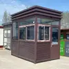 Cabine de Segurança, Sala de Guarda, Área Comunitária Externa, Quiosque em Ponto Turístico, Cabine de Cobrança de Taxa de Segurança de Estacionamento, Cabine de Segurança Móvel