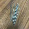 Ferramentas de tecelagem de Rattan ponta de agulha para corda de rattan faca de alavanca de aço inoxidável fecho de cremalheira fivela faca de alavanca faca de pegar luva conector de fio de aço