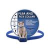 Coleira Repelente para Animais de Estimação de Alta Qualidade Mais Vendida no Exterior para Cães e Gatos, Fórmula de Óleo Essencial para Remoção de Pulgas, Tamanho Ajustável Agora Disponível