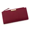 Cartera para Mujer Estilo Coreano Cartera Larga para Mujer Múltiples Ranuras para Tarjetas 80% de descuento Bolso de Mano Tarjetero Cremallera Billetera Fina para Monedas