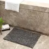 Tapete de Chão de Chenille Transfronteiriço Sala de Estar Quarto Carpete de Janela de Canto Tapete de Porta de Cozinha Banheiro Absorvente de Água Antiderrapante Almofada para Pés Atacado de Fábrica