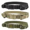 Cinturón táctico de camuflaje militar para entrenamiento al aire libre, cinturón de duty para comer pollo, función de entrenamiento de combate, soporte para la cintura, caza, senderismo, cinturón de montaje