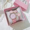 Tiktok mesmo estilo atacado Relógio de Margarida feminino estudante popular coreano simples pulseira de lona destacável relógio de casal