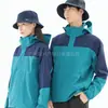 Chaquetas Forradas de Polar para Otoño e Invierno, Ropa de Trabajo con Logo Impreso Personalizado, Ropa Gruesa Bordada Tres en Uno