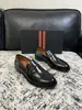 Mocassins penny brilhantes estilo italiano para homens, sapatos de negócio slip-on de couro genuíno de camada superior ZEG, disponíveis em várias cores para vendas transfronteiriças