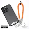 Cuerda para Teléfono Móvil de Aspecto Elegante Funda para Teléfono Móvil Clip de Correa Cuerda Fuerte Antiperdida para Montañismo Cadena para Colgar en la Muñeca Cordón Estilo Corto Universal