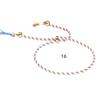 Pulseira Amazon Mais Vendida Contas de Cobre Pulseira de Borla Algodão Colorido Taler Corda de Mão Masculina e Feminina ins Yiwu Comércio Exterior Novo Estilo
