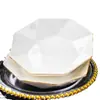 Jingdezhen Vajilla de Cerámica Juego de Tazón y Plato con Borde Dorado, Tazón Simple al por Mayor Tazones y Platos de Cerámica, Regalo y Presente Porcelana Ósea
