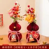 Decorações para celebração de inauguração de casa, ornamentos tridimensionais de peixe koi em favo de mel e cabaça, decorações para mudança, itens de mobiliário para casa nova