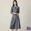 Nuevo Traje de Saco Azul 2025 para Mujer, Estilo Profesional para Figuras Menudas, Traje Formal Corto Estilo Universitario para Primavera y Otoño