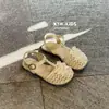 Sandalias de Princesa de Verano 2026 Nuevo Estilo Coreano para Niños con Lazo en Forma de T