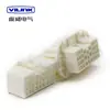936280-1 Conector Conector Automotivo de 33 Pinos Branco/Azul/Verde/Marrom Plug Macho e Fêmea para Chicote