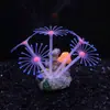 Venda Direta de Fábrica de Decorações para Aquário, Paisagismo de Aquário, Coral Artificial Macio de Silicone, Mesa de Areia Ecológica, Submersível