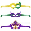 Amazon Transfronterizo Decoración de Fiesta de Carnaval Mardi Gras Gafas Brillantes Accesorios Divertidos para Fotos de Fiesta