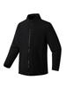 Chaqueta softshell de cuello alto color sólido cortaviento cálida primavera y otoño ropa de trabajo chaqueta para hombre