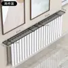 Estante para Radiador para Uso Doméstico, Modelo Nuevo con Decoración de Cubierta Superior, Gancho para Tubería de Radiador, Tendedero, No Requiere Taladro
