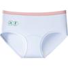 Ropa interior de mujer Clase A, Alta elasticidad, Sin costuras, Algodón puro, Alargada 16 cm, Bragas antibacterianas, Cintura media, Transpirable, Entrepierna fina, para niñas jóvenes