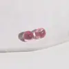 Zhen Tu 10mm Coloridas Transparentes Gelatinosas Redondas de Resina Semiredondas de Resina Piezas para Pendientes DIY Accesorios para el Cabello Partes de Pasadores