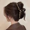 Pinza para el Cabello Extra Grande de 13 cm para Mujeres con Cabello Grueso, Nuevo Modelo 2026, Tamaño Grande Sencillo, Aspecto de Alta Gama, Pasador para la Parte Posterior de la Cabeza, Pinza de Tiburón