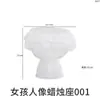 Caixa de Armazenamento de Resina DIY Guirlanda Estéreo 3D de Gesso Vaso de Flor Menina Ornamento Suporte para Copo de Vela Molde de Silicone