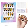 24 Peças de Unhas Postiças Usáveis para Adultos Produtos Acabados Transfronteiriços Patches de Manicure de Alta Qualidade Manicure Amêndoa Removível Atacado