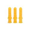 Buchas para parede 6*30 8*40 pequeno peixe amarelo tubo de expansão plástico PE peixe M10/12/14 partículas de borracha de nylon