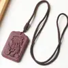 Marca de Incienso Hua Rui Lady Colgante de Collar de Lingote Pixiu para Decoración DIY Especificaciones 4x1 Collar para Suéter Venta al por Mayor
