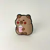 Anillo Lindo de Delfín Capibara Feng Shui Anillo Infantil Regalo Juguete