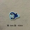 Nuevo Pegatina de Tela Bordada por Computadora de Doraemon Lindo Dibujo Animado Gato Ding-Dang Parche para Ropa Bolsa