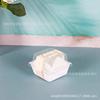 Nueva caja de pastelería estilo japonés leche de coco pequeña cuadrada postre caja de pastelería horneado transparente cuadrada caja para pastel