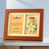 Medalha Feita Sob Medida Madeira Maciça Marca Autorizada Agente Franquia Placa de Madeira Suporte de Madeira Medalha de Bronze Folha de Ouro Honra Lembrança