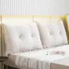 Almofada de Cabeceira Transfronteiriça Bolsa Macia 2024 Novo Quarto Cama Almofada Grande para Costas Tatame Almofada de Sofá Removível e Lavável