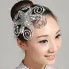 Jiaozhou Yangko tocado abanico apertura danza plaza danza cuadrada tocado de plaza danza clásica folclórica latina actuación de danza cuadrada por Mai Taibao